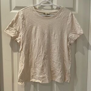 Cream Short Sleeved shirt